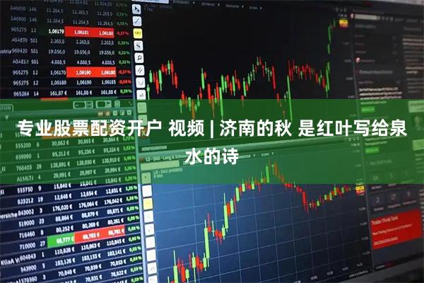 专业股票配资开户 视频 | 济南的秋 是红叶写给泉水的诗