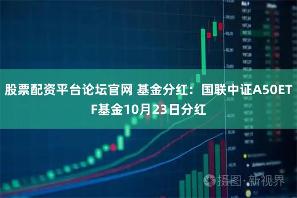 股票配资平台论坛官网 基金分红：国联中证A50ETF基金10月23日分红